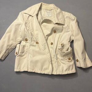 Old Navy double breasted 3/4 sleeve jacket. 100% cotton